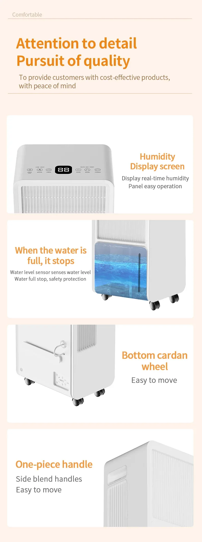 MeacoDry Arete Two 18L dehumidifier and air purifier in a UK home setting